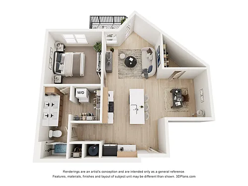 Floor plan B3