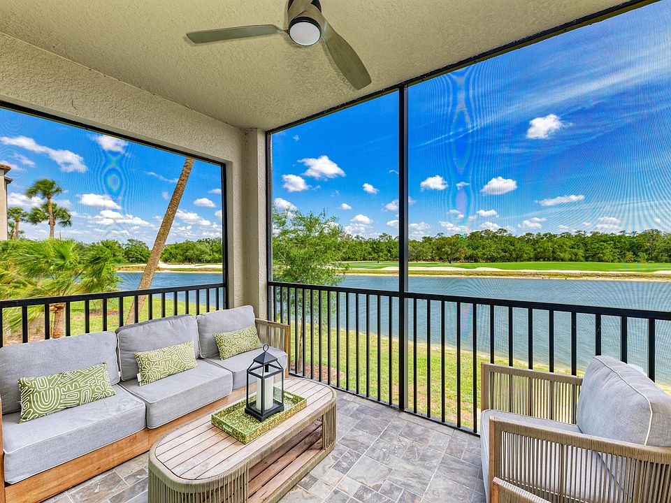 Enjoy each morning along side this beautiful south facing view of the Commander course.