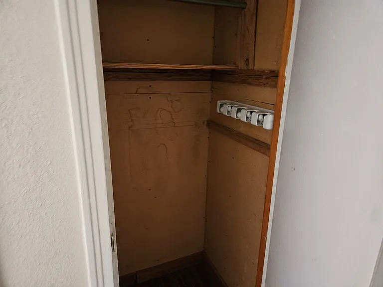 Extra storage closet