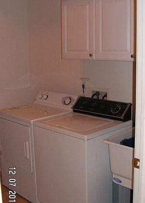 Washer and Dryer