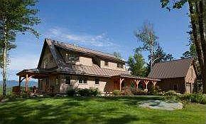 Perched on a Wooded Hillside