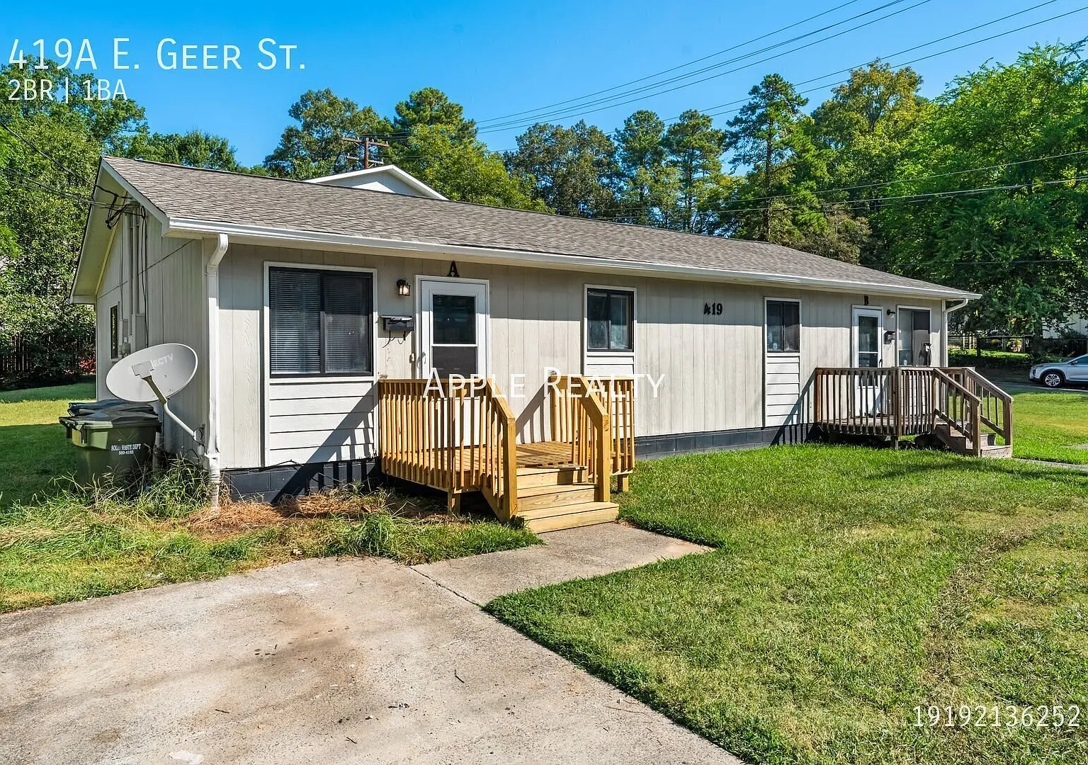 419 E Geer St Apt A - Available Now! — Photo 1