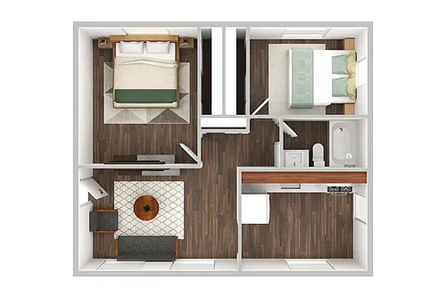 Floor plan Cambridge (feat. Garage & Storage Unit)