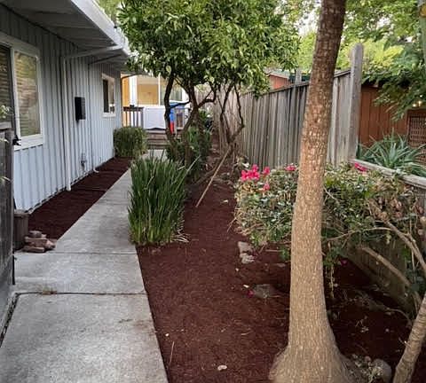 Oct 2024 walkway to 336 - back unit