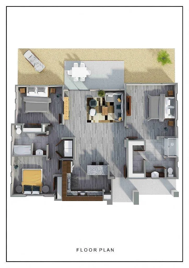 Floor plan The Retreat