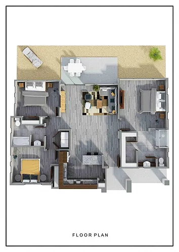 Floor plan The Retreat