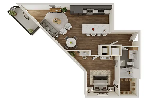 Floor plan Mill