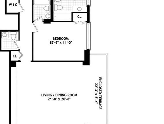 2nd image of 112 W 56th St APT 16S