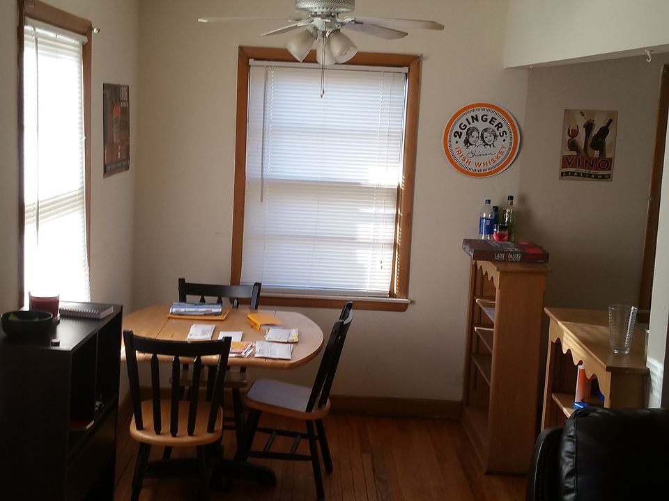 view of dinette through the living room