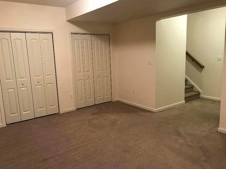 Finished Living Area in Basement