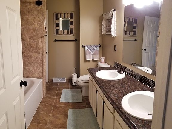 New bath upstairs 