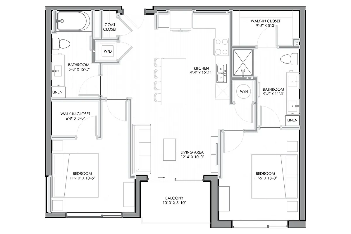 Floor plan Turquoise