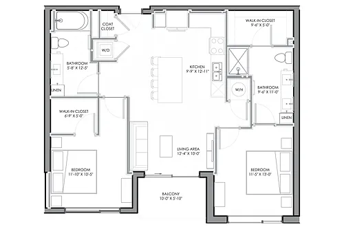 Floor plan Turquoise