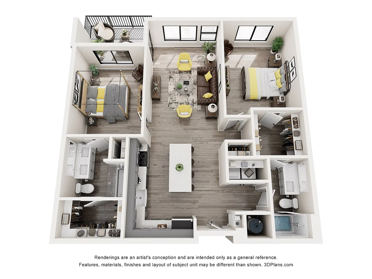 Floor plan The Belleview