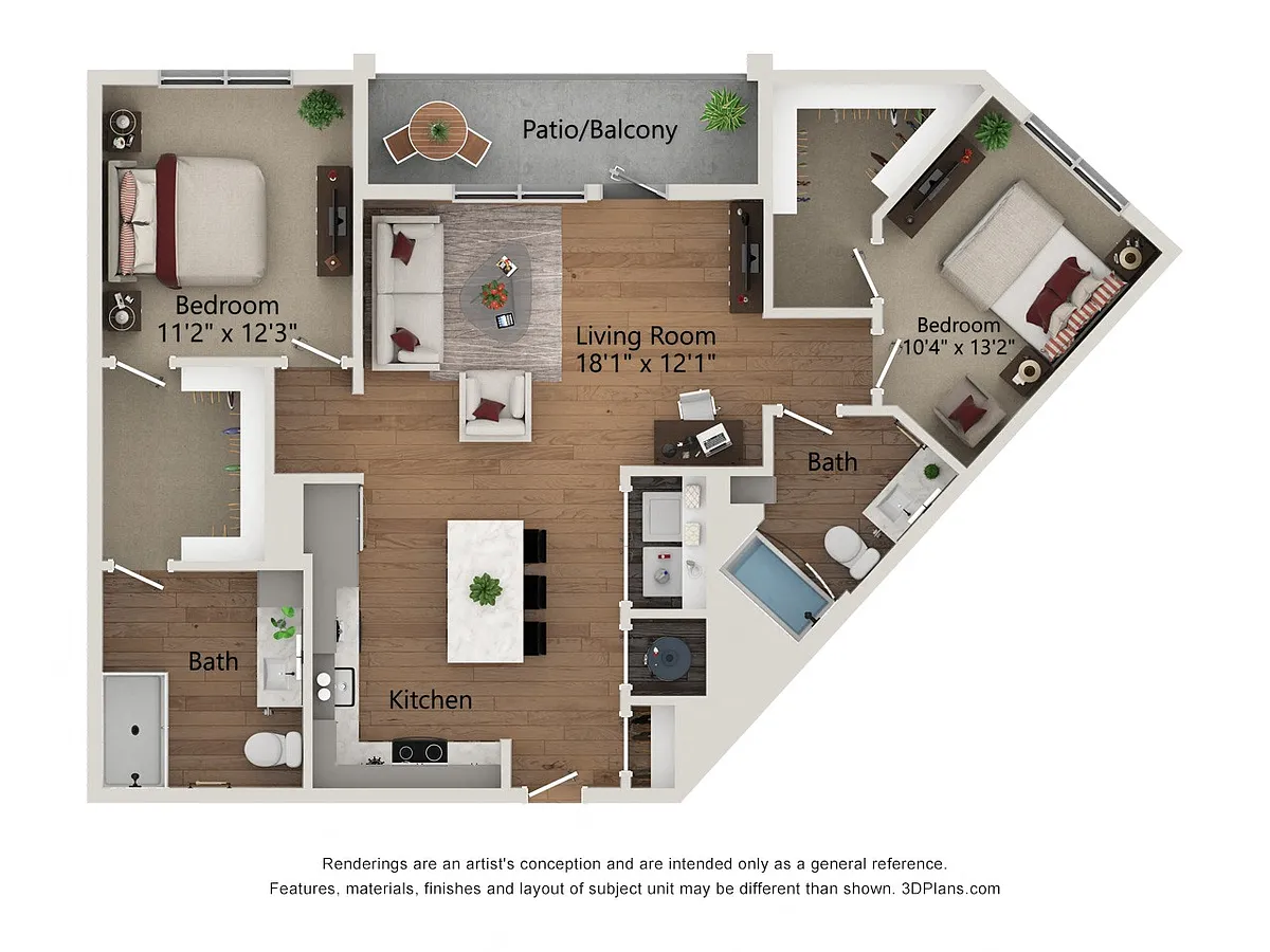 Floor plan B8-1187