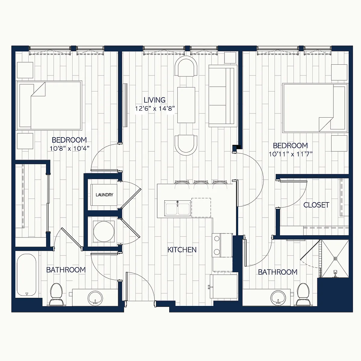 Floor plan 2CH1