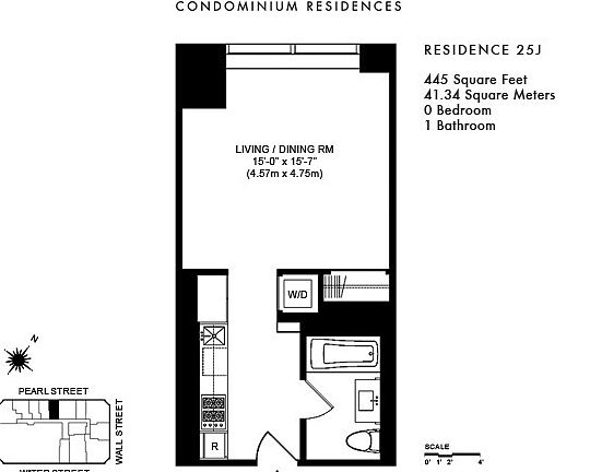 2nd image of 75 Wall St #25J