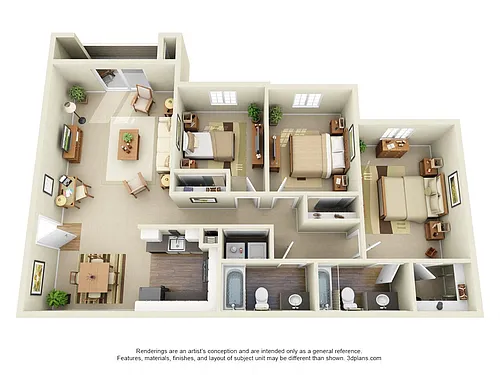 Floor plan The Del Mar