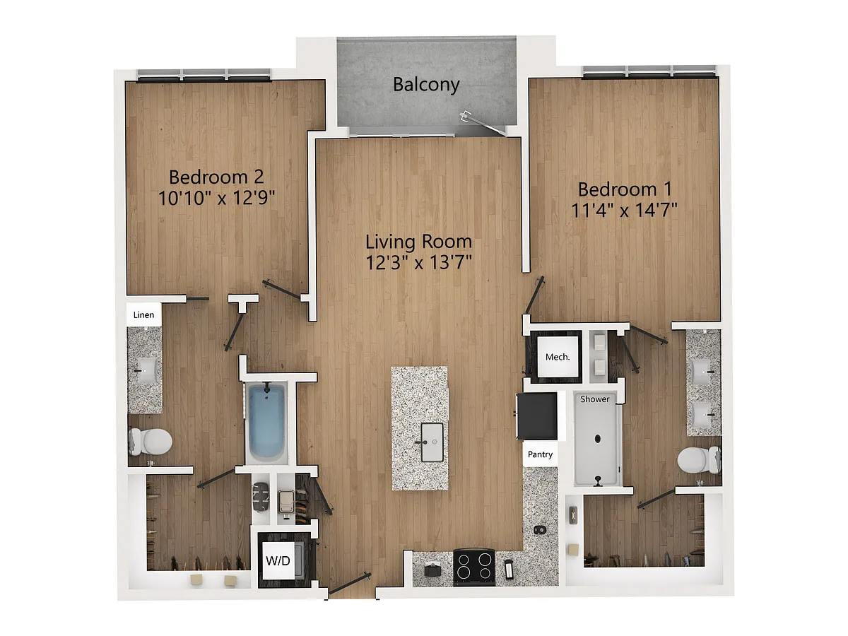 Floor plan C2