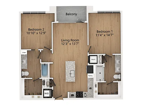 Floor plan C2