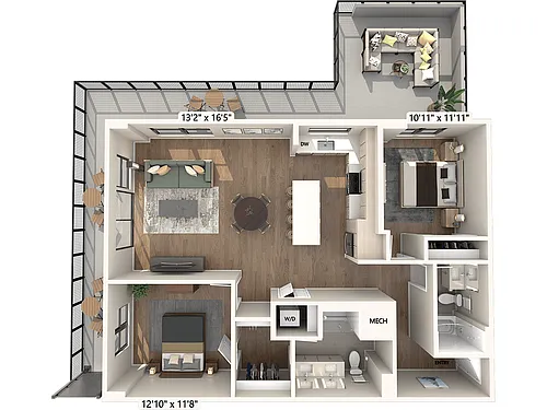 Floor plan B10-214-Scheme2