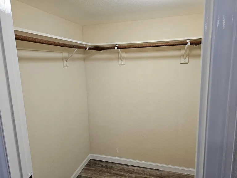 Master bedroom walk-in closet.