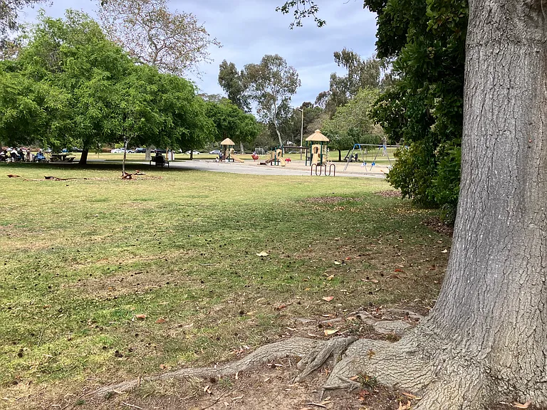 La Jolla Park next to unit for exercising or relaxation
