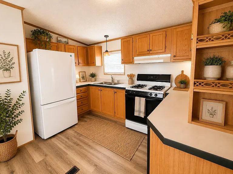 Staged Kitchen