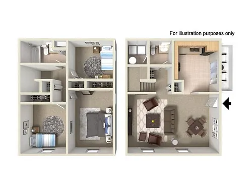 Floor plan The Black Bear