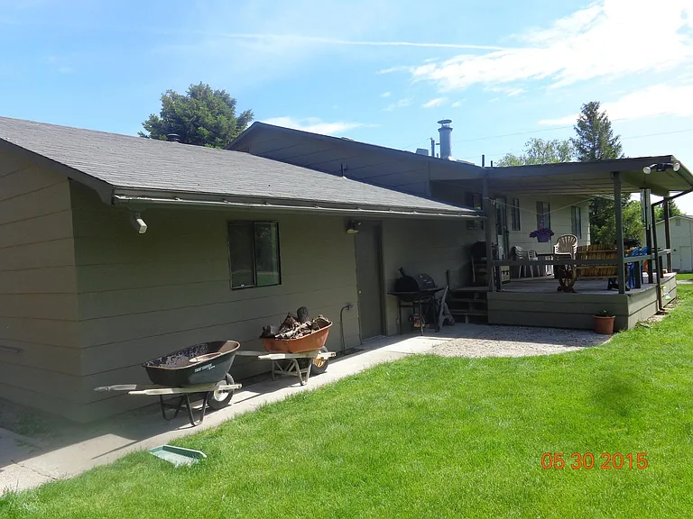 Back Deck w/ House, Shop & Garage Access