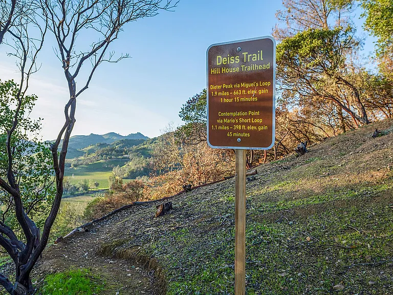 Private Hiking Trailhead