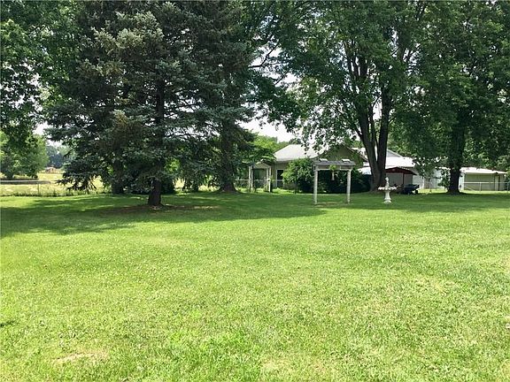 View from back of house to the Barn