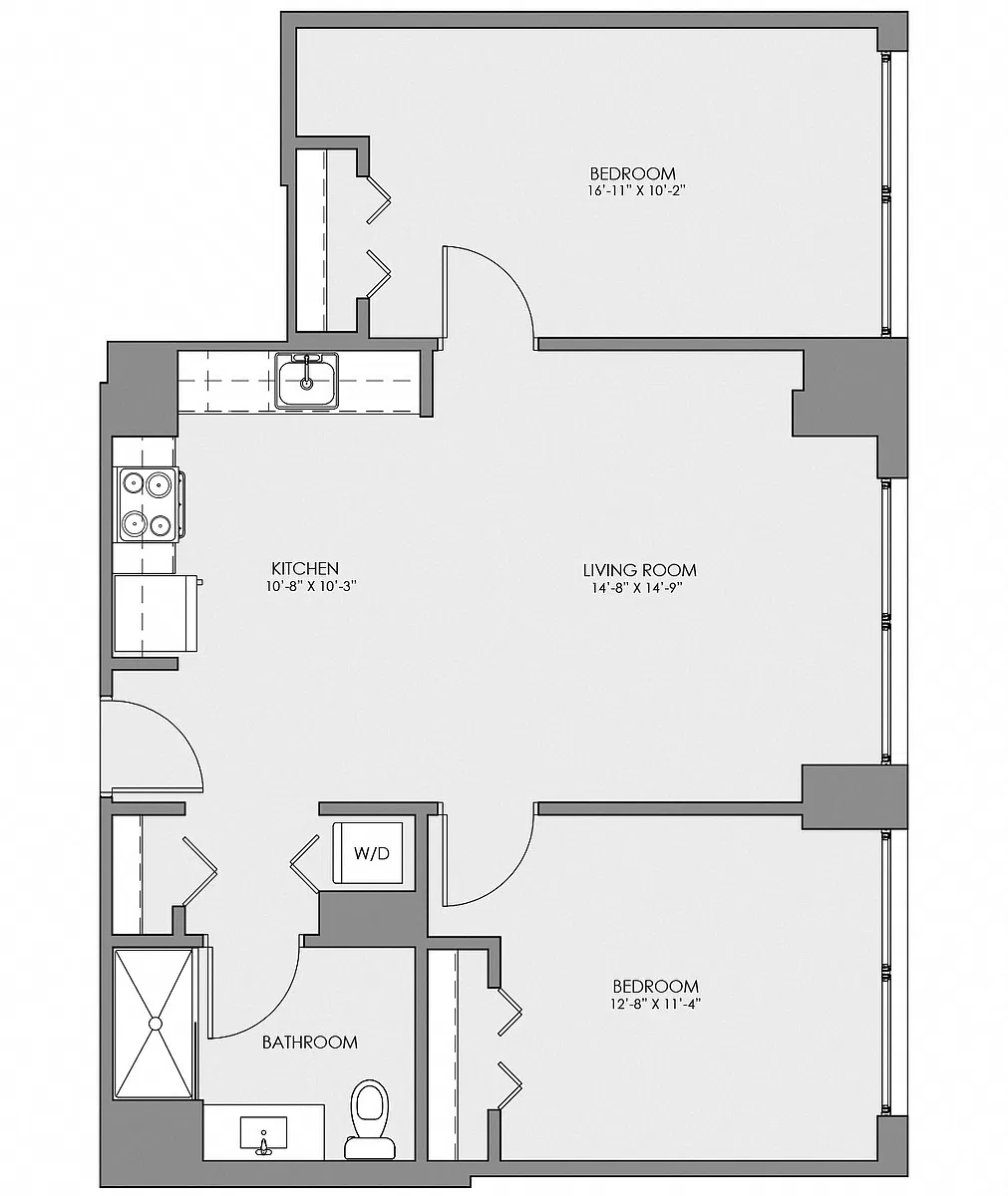 Floor plan 2C