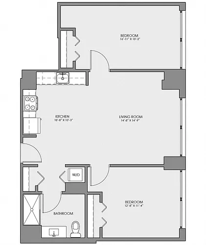Floor plan 2C