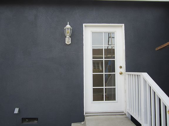 Rear entrance