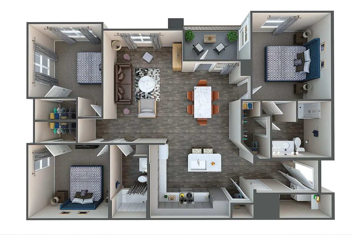 Floor plan C1