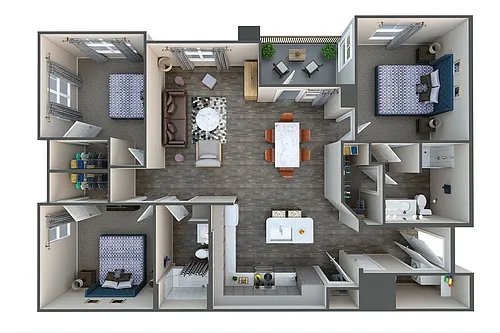 Floor plan C1