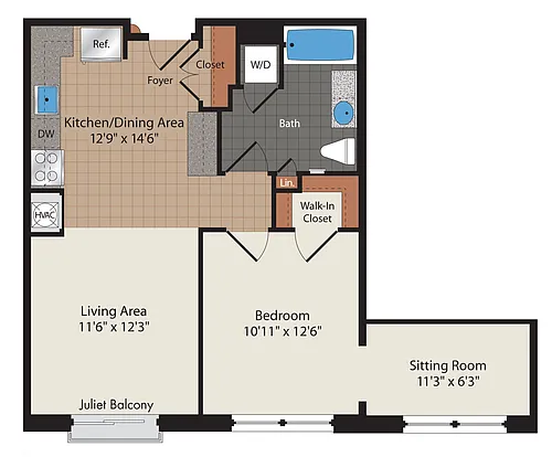 Floor plan Benjamin