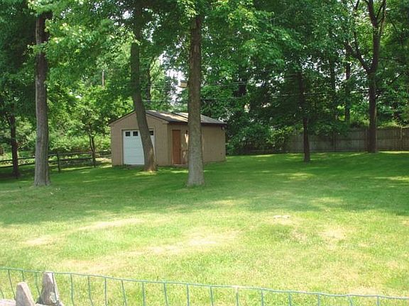 View of Backyard and Detached Garage