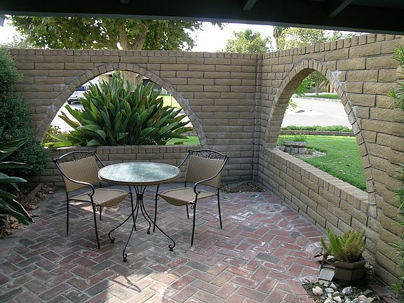 Beautiful courtyard