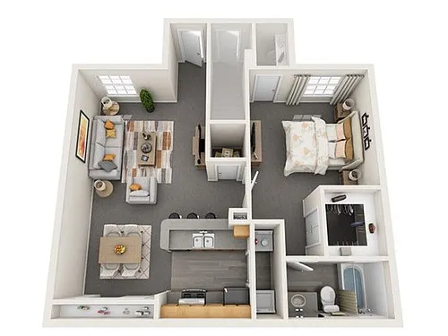 Floor plan 1 BRM