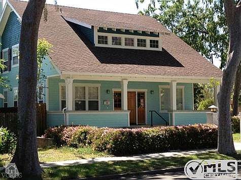 Front view of house.