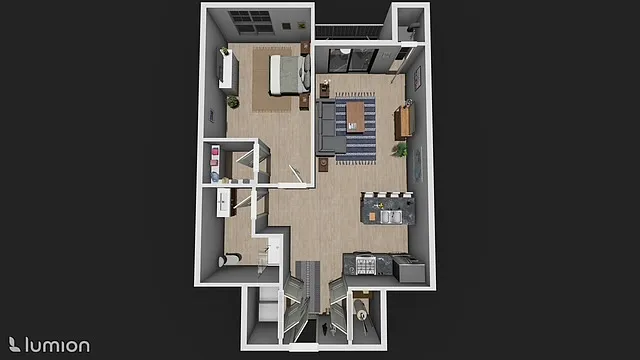 1 bed, 956 sqft, $2,015 — Photo 2