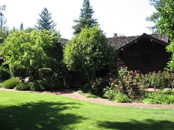 Entry from garden