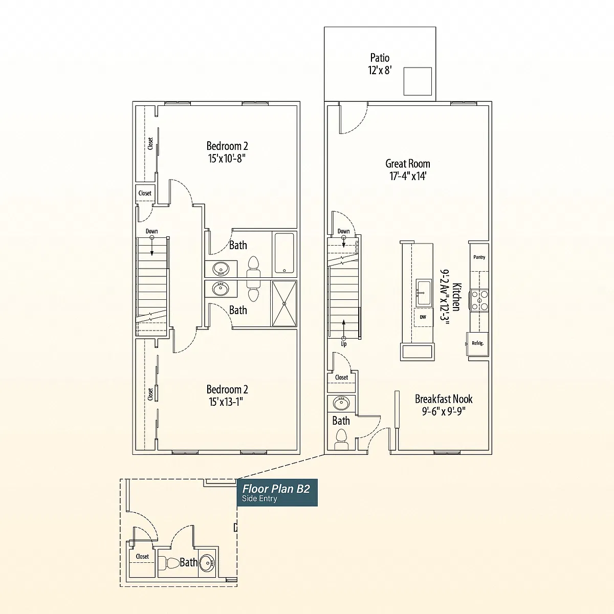 Floor plan AveryB1