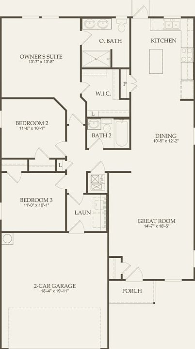 First Floor 3 br 2 ba