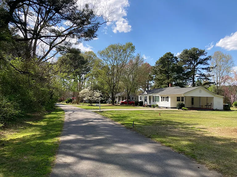 Pecan Lane is quiet and private, but close to downtown Clayton. Easy access to Hwy 42, Front Street and Clayton Boulevard