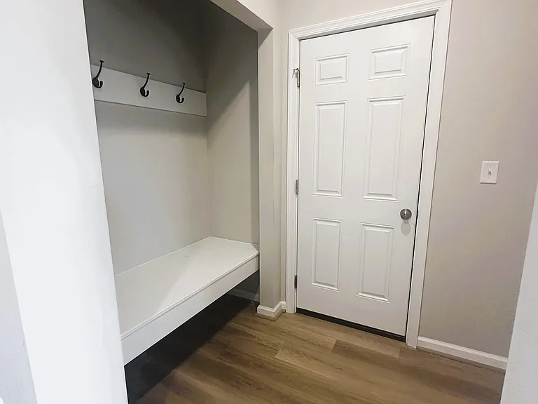 Entry from garage