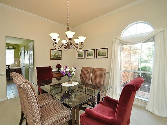 Formal dining area