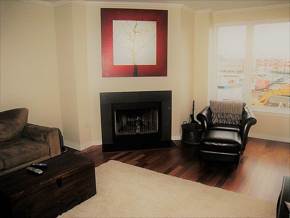 WOOD BURNING FIREPLACE